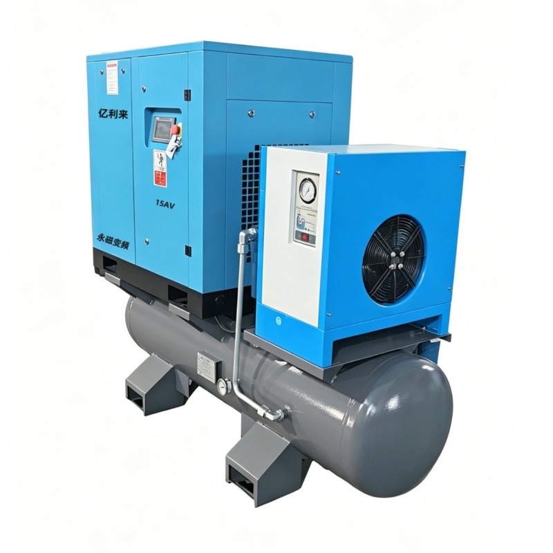 11 ভিএসডি এয়ার কম্প্রেসারে 11kW উচ্চ চাপ 4