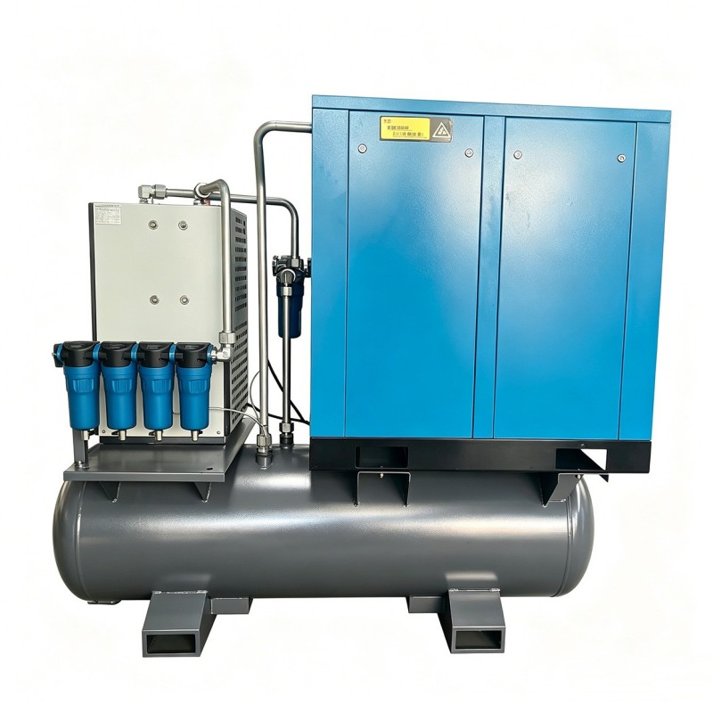 37kW উচ্চ চাপ 4 ইন 1 VSD এয়ার কম্প্রেসার
