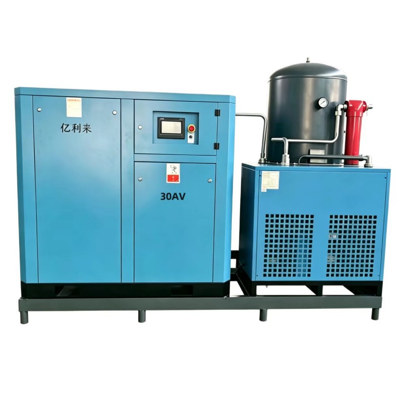 55kW স্কিড মাউন্ট করা উচ্চ চাপের ফিক্সড স্পিড সিঙ্গেল স্টেজ এয়ার কম্প্রেসার